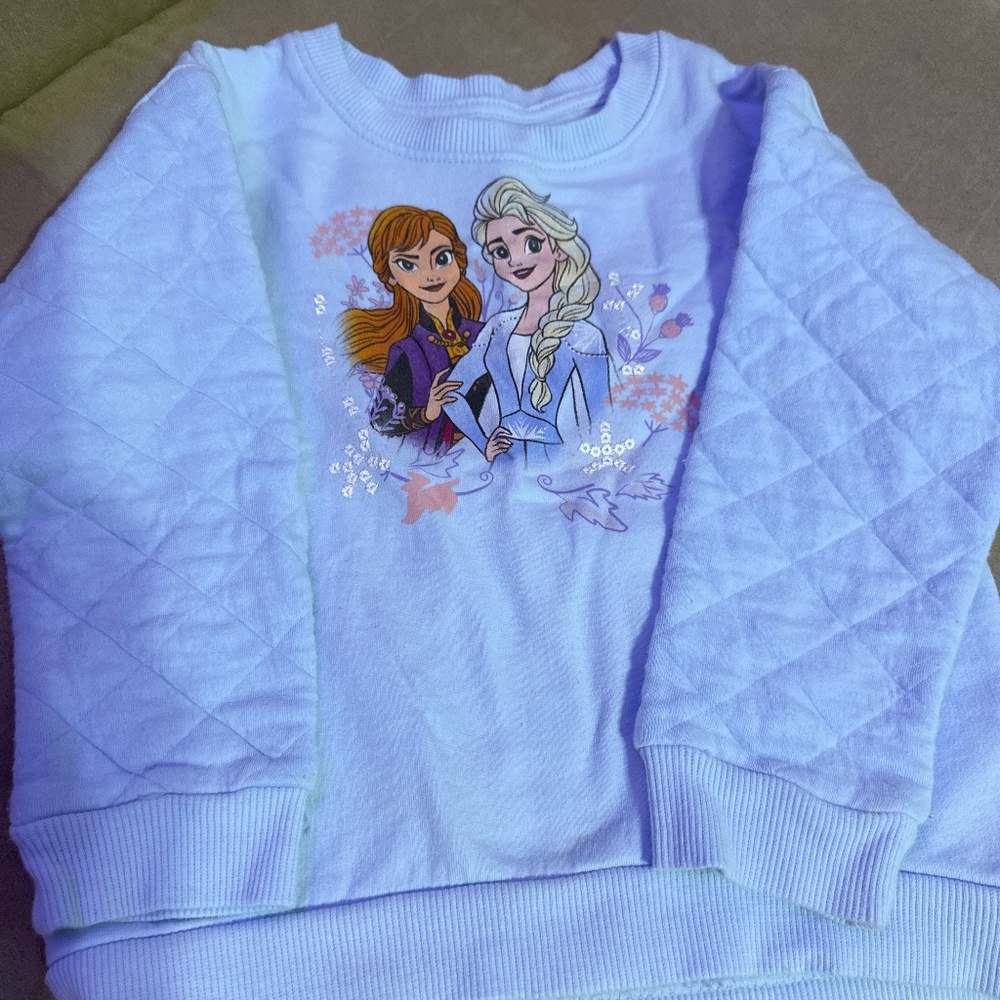 Crew neck frozen sweater